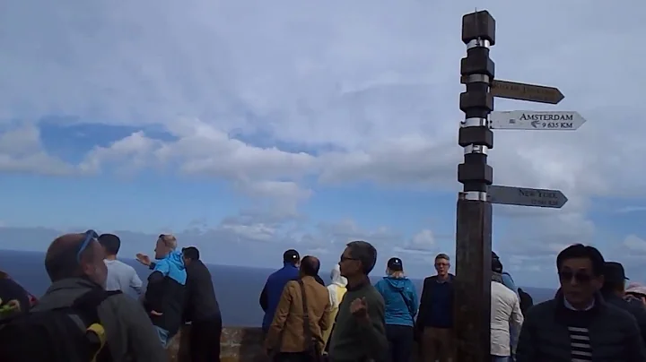 View from "CAPE POINT LIGHTHOUSE" in South Africa.