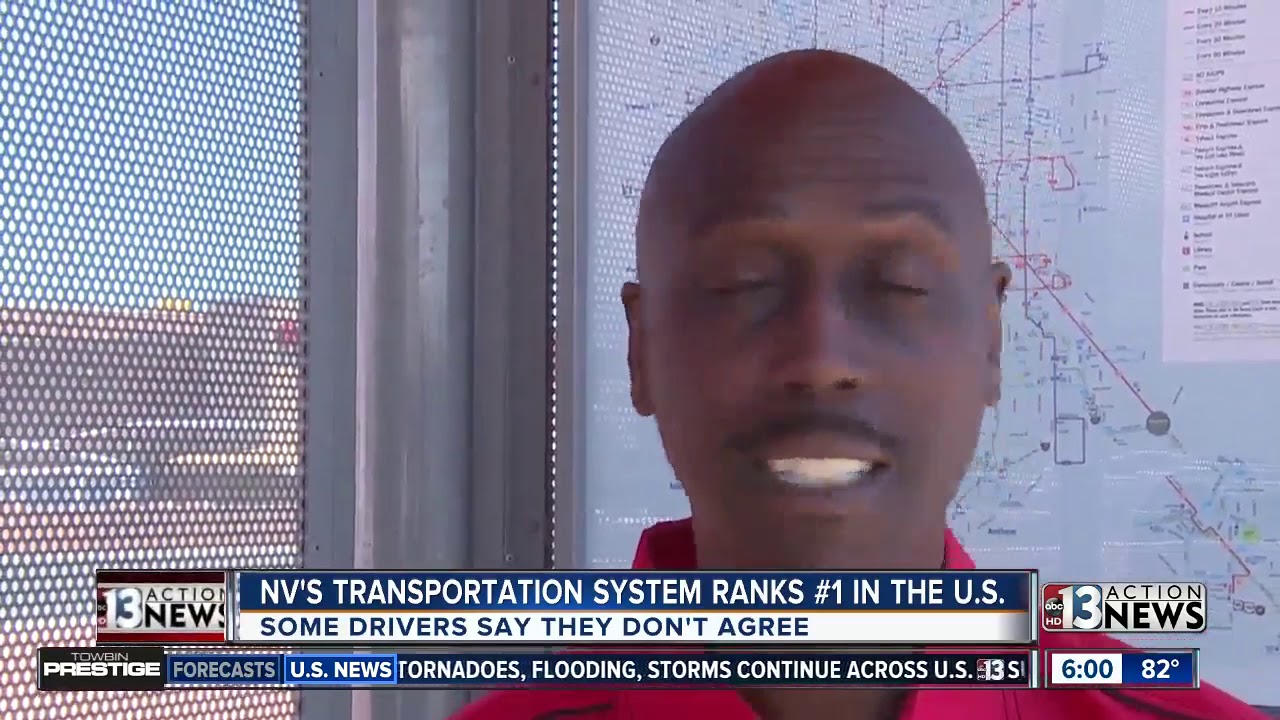 Nevada ranks no. 1 in the country for transportation