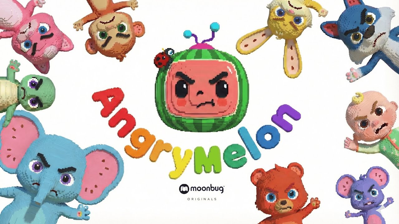 Cocomelon Outro Logo with JJ's Animals ANGRY Lego Bricks Logo Sponsored By Preview 2 Effects