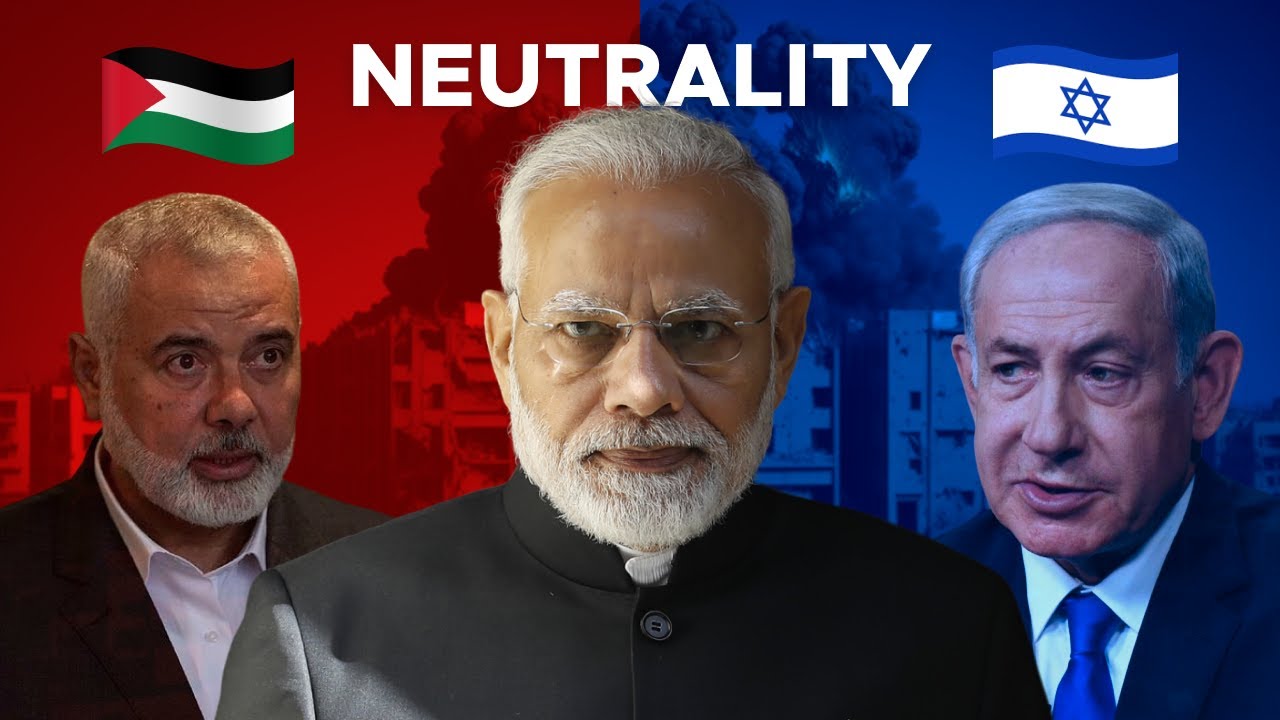 Why India take a neutral stand in Israel-Palestine Conflict | Israel Palestine War