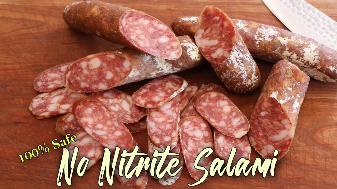 Making a No Nitrite Salami (100 SAFE) Celebrate Sausage S04E01 YouTube