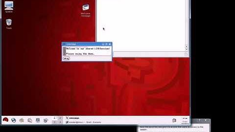 Session Sharing Using X-Win32 LIVE