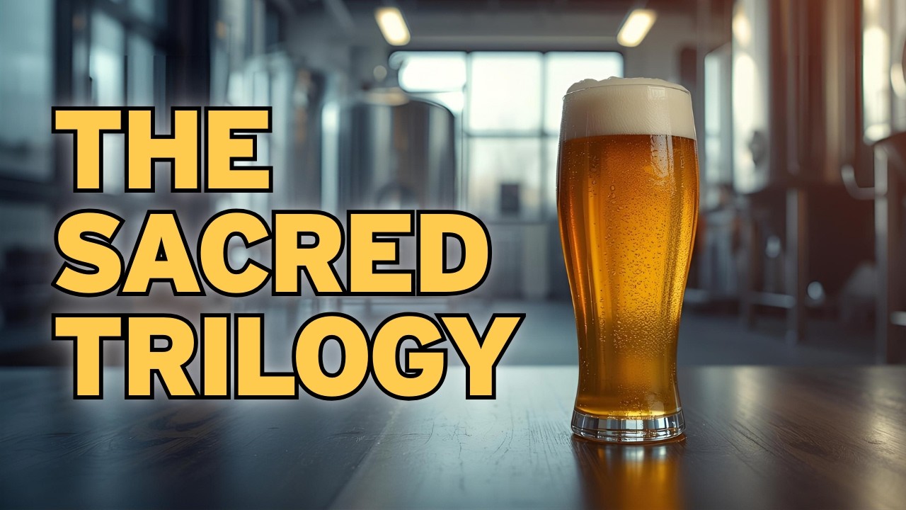How to Make PERFECT BEER Every Time! The SACRED TRILOGY of Beer ...