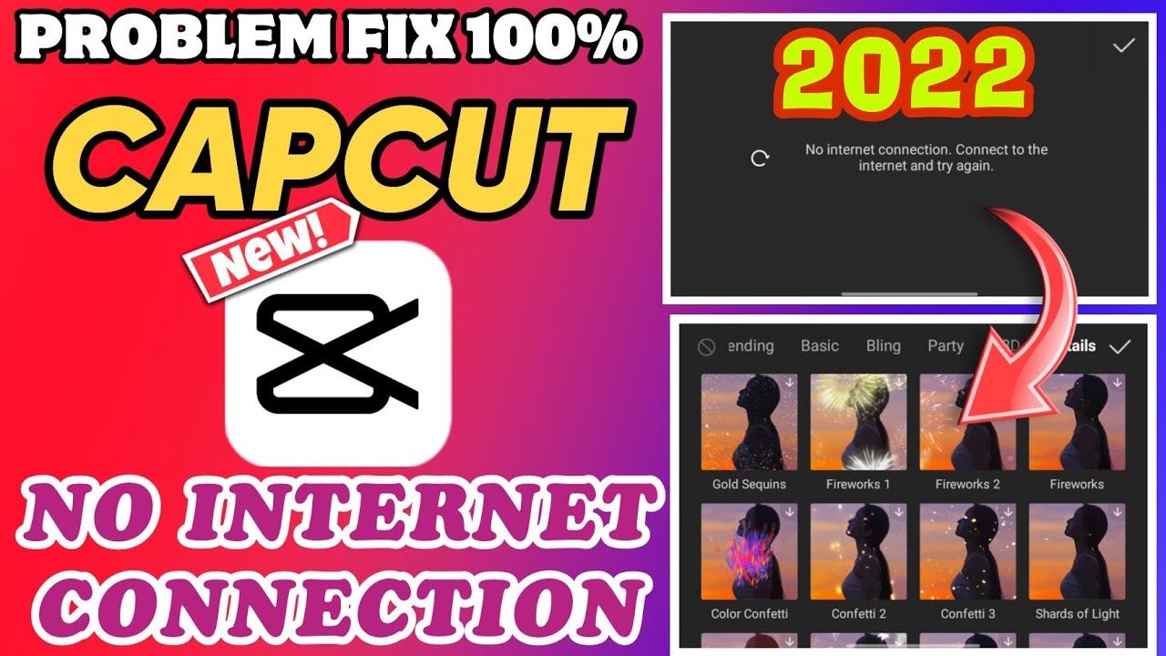 Capcut No Internet Connection Problem Fix | How To Solve Capcut ...