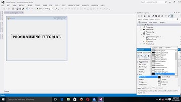 Label Control in C Sharp.  C# Tutorial in hindi