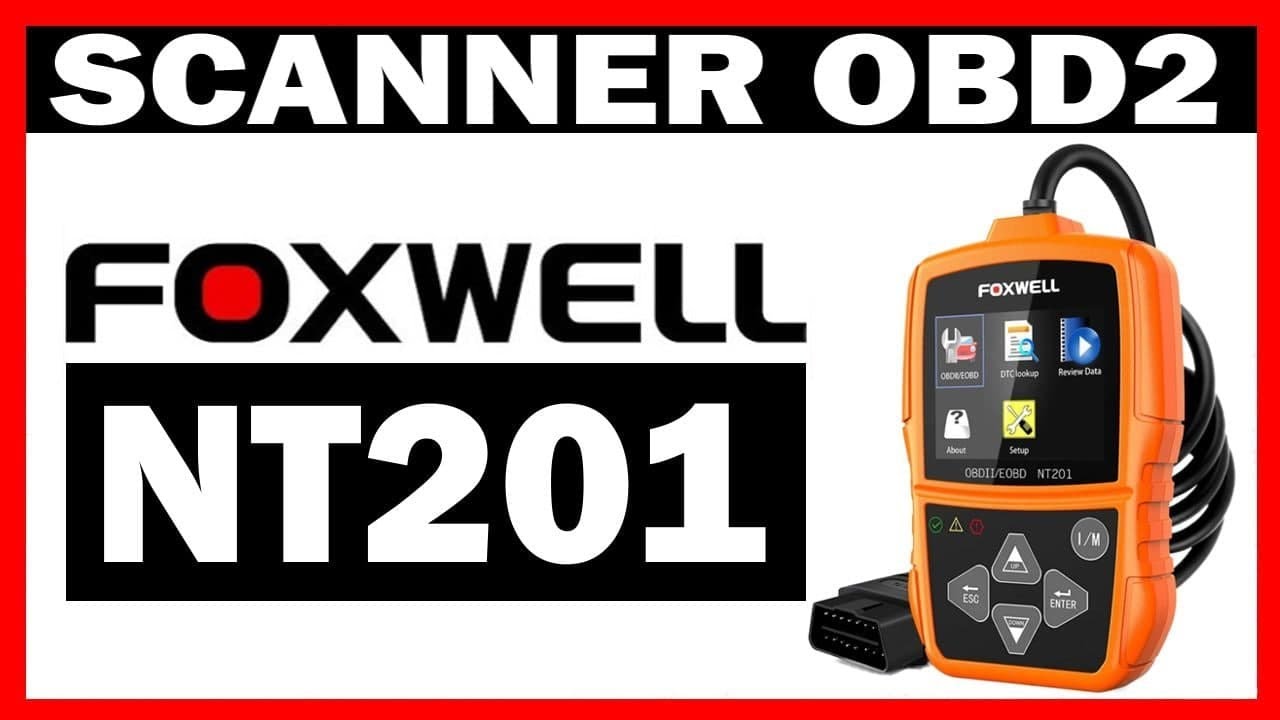 💥Scanner OBD2 foxwell NT201🚗💻