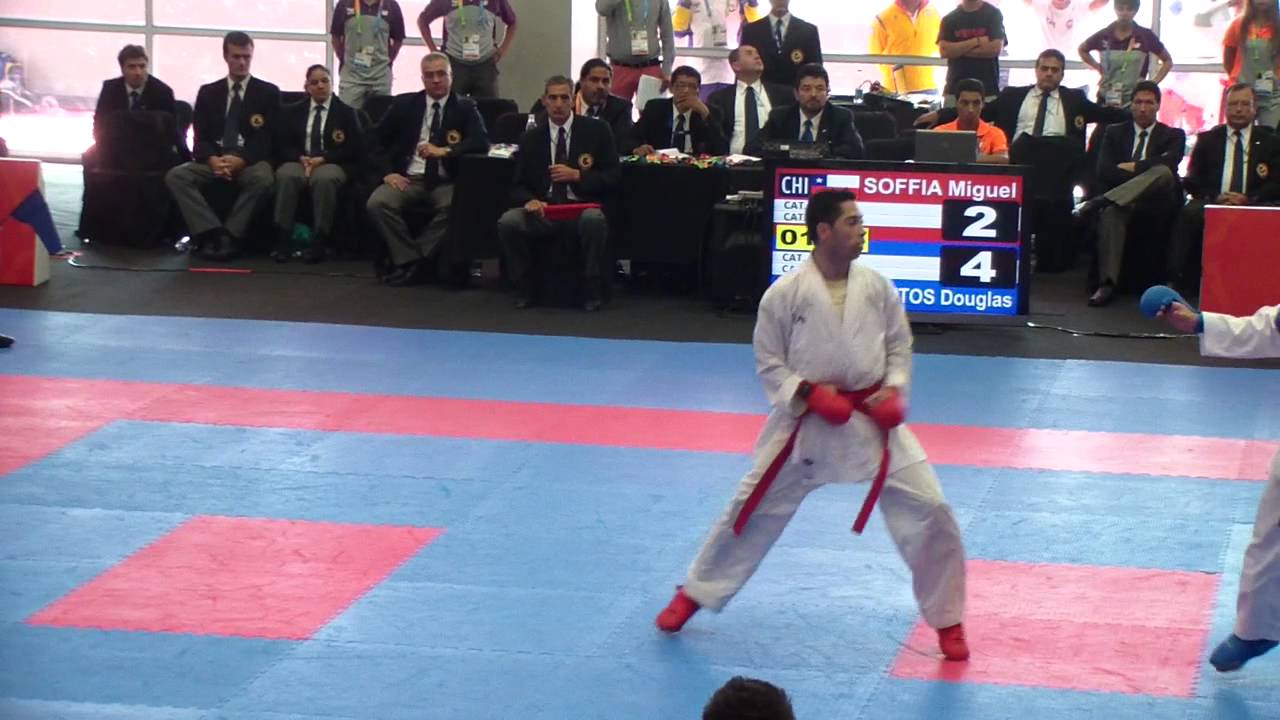 Juegos Suramericanos Santiago 2014 - Karate (WKF) / Kumite FINAL Cat. -60kg  (Douglas)