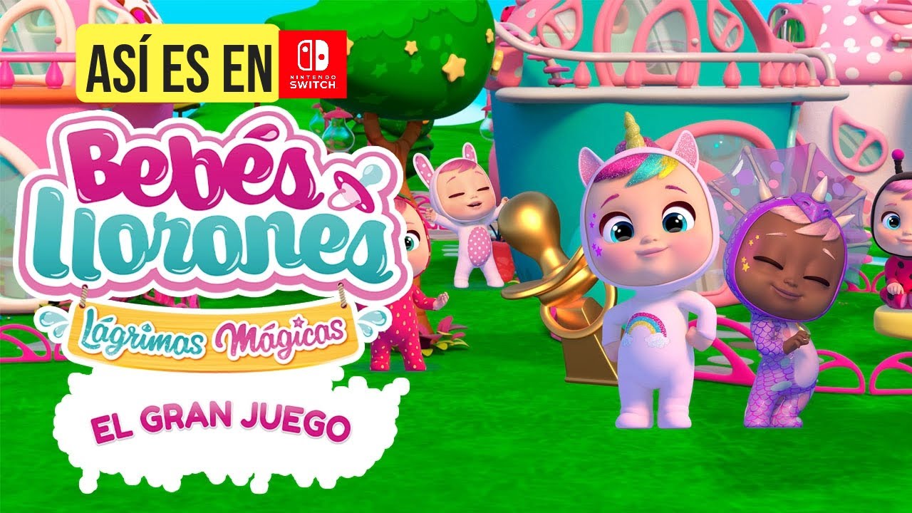 Bebés Llorones Lágrimas Mágicas: El Gran Juego, Juegos de Nintendo Switch, Juegos