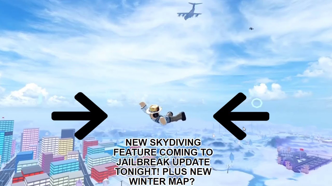 Skydiving In Roblox Youtube