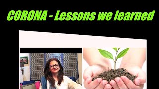 Lessons we learned from CORONA | Ways to stay positive during lockdown | lockdown