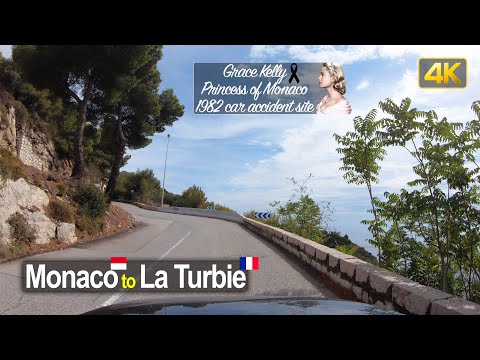 Driver's View: MONACO to La Turbie, France 🇫🇷 | Grace Kelly 1982 car accident site