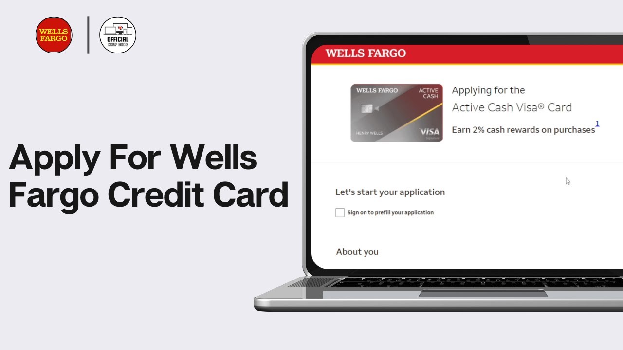 How To Apply For Wells Fargo Credit Card 2024 | Wells Fargo Applying