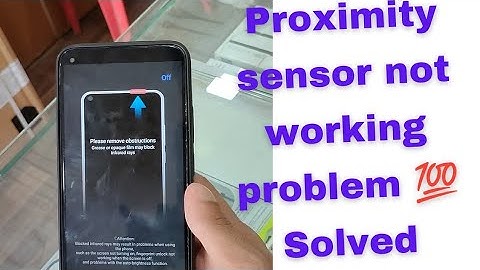 vivo Mobile Proximity sensor not working How to solve 💯 solution Must watch Full video