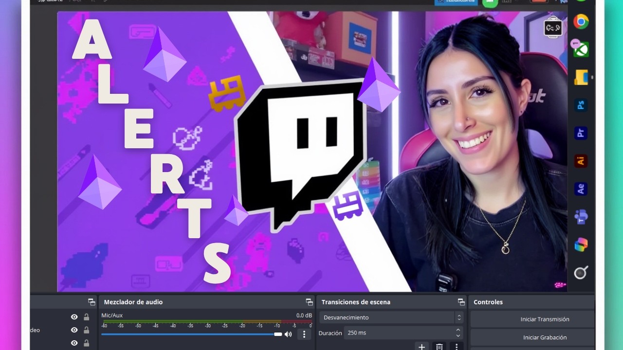 Setear Como Setear Alertas de Twitch Facil - (+ Animaciones) - YouTube