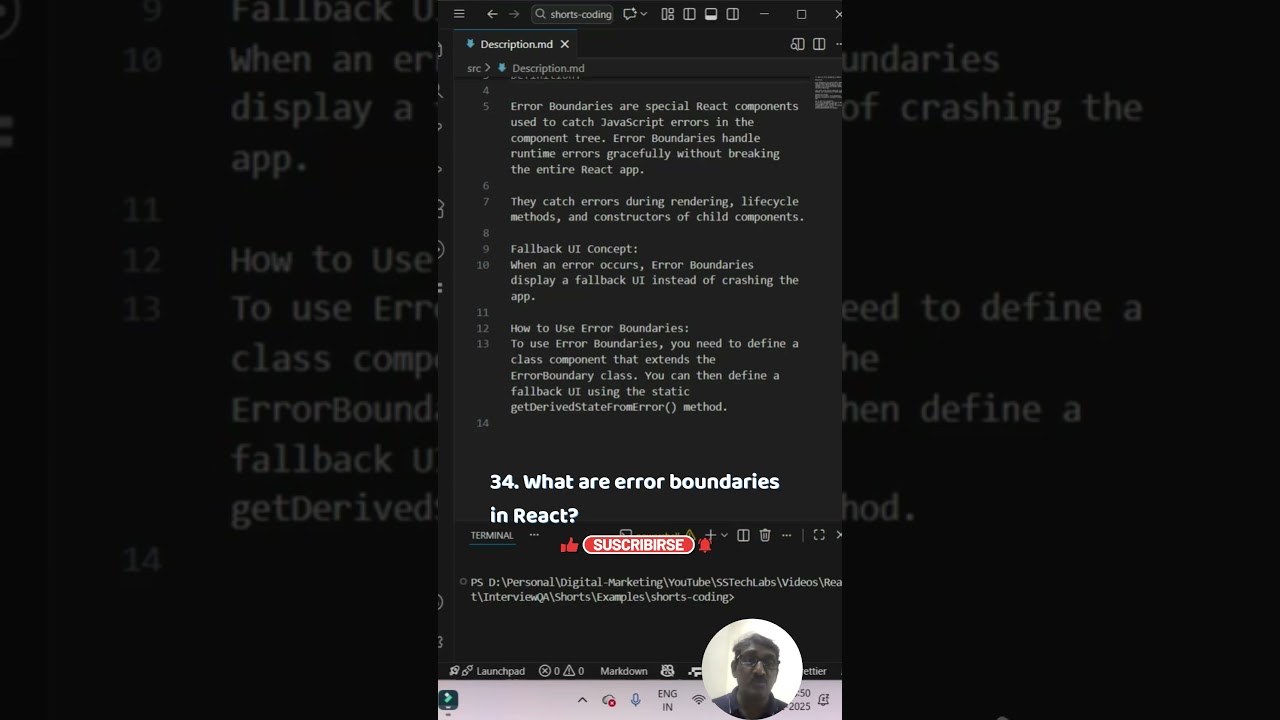 React Error Boundaries Explained | Prevent App Crashes & Handle Errors Safely