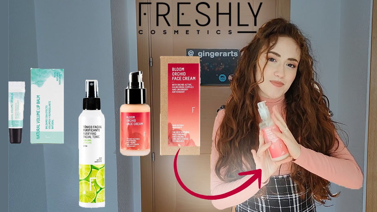 RUTINA de DÍA con FRESHLY COSMETICS ✨ Bloom Orchid, Tónico Facial, Rose QUARTZ| Piel SECA y SENSIBLE