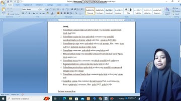 Tugas 4 Database || Query pada Sqlyog