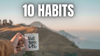 10 Habits to Improve Your Life One Day at a Time * [𝐁𝐞𝐭𝐭𝐞𝐫 𝐇𝐚𝐛𝐢𝐭𝐬 𝟓/𝟏𝟎] *