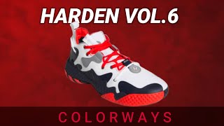 Adidas HARDEN VOL.6 Colorways