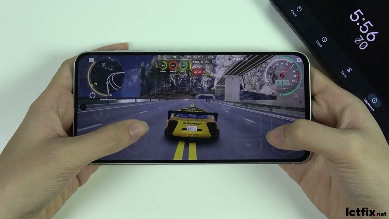 Samsung Galaxy A56 CarX Street Gaming test | Exynos 1580, 120Hz Display
