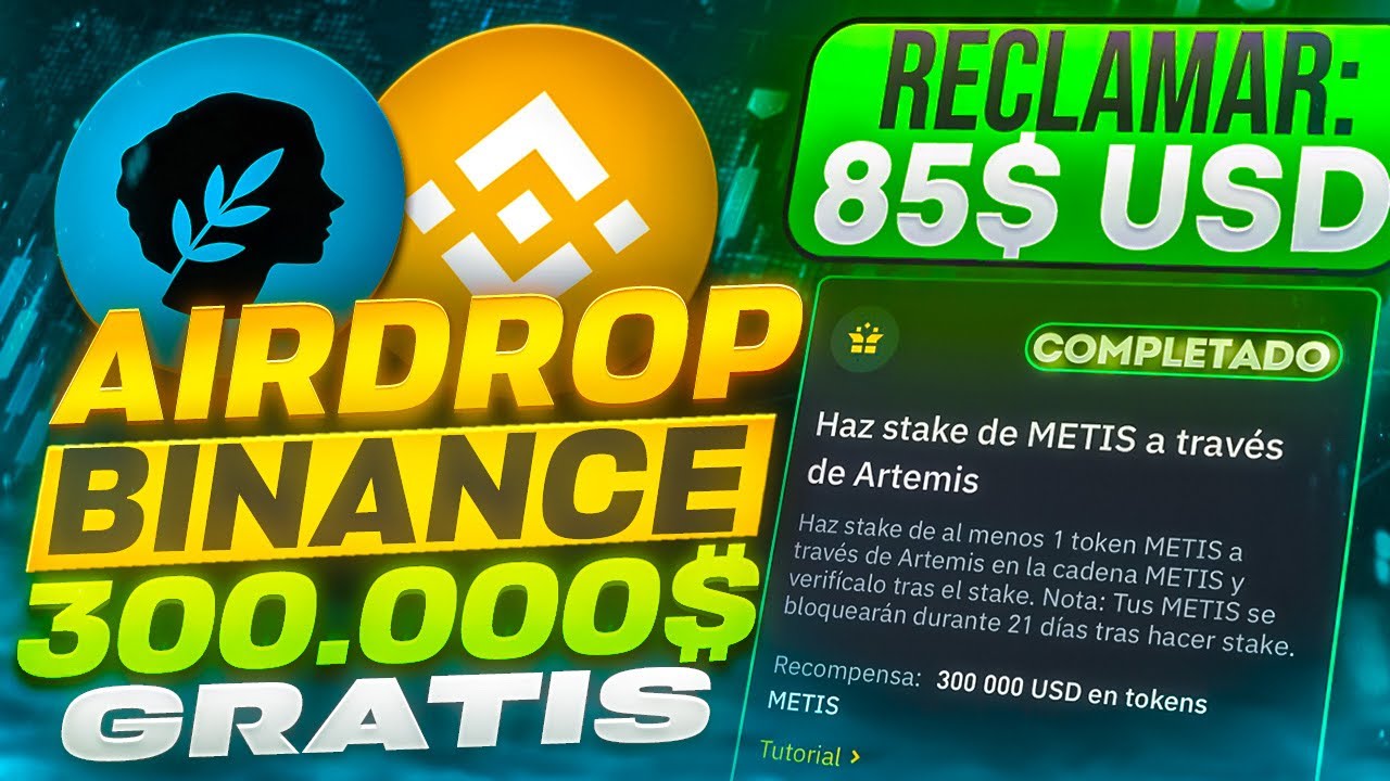 ¡ÚLTIMA HORA! - BINANCE REPARTE 300.000$ en USD por HACER ESTE AIRDROP ...