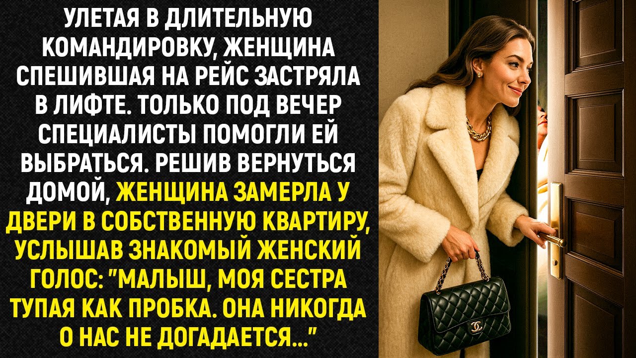 Вернувшись домой, женщина замерла у двери в квартиру услышав знакомый женский голос...