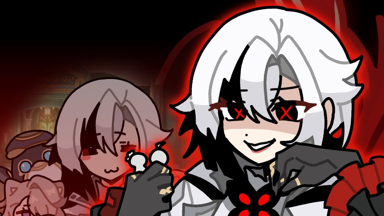 2 sides of Arlecchino