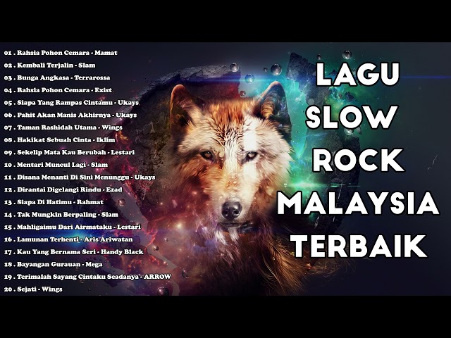 LAGU SLOW ROCK LEGEND TERHEBAT | SLOW ROCK MALAYSIA LAMA class=