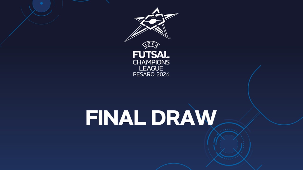 2025/2026 UEFA Futsal Champions League finals draw - YouTube