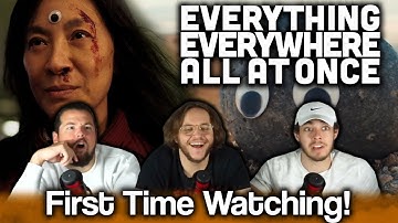 we watched *Everything Everywhere All at Once* and were BLOWN AWAY!!! (Group Movie First Reaction)