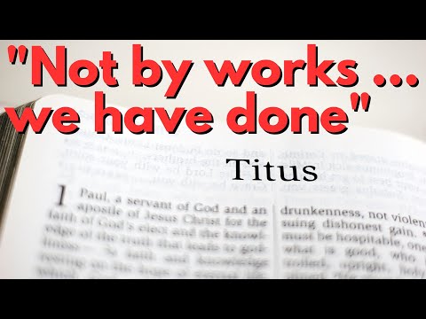 Not by Works