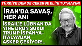İRAN'DA SAVAŞ, HER AN! İSRAİL'E LÜBNAN'DA YİNE DRON ŞOKU! TRUMP İSPANYA-İTALYA'DAN ASKER ÇEKİYOR!..