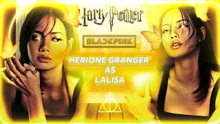 Characters Harry Potter react to Hermione as Lalisa [AU| Dramiona] [ENG|RU] [1/1]