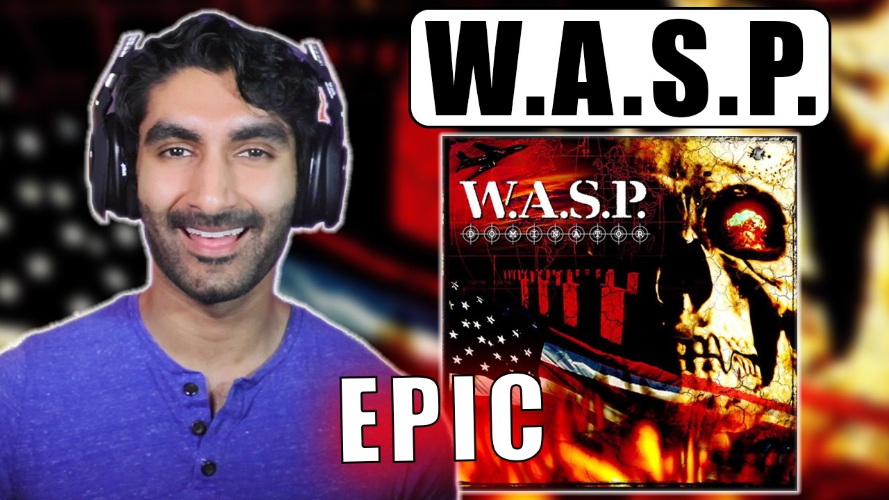 W.A.S.P. BLEW ME AWAY | Heaven's Hung in Black & Golgotha [DOUBLE REACTION]