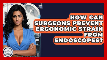 How Can Surgeons Prevent Ergonomic Strain From Endoscopes? - The Operating Table