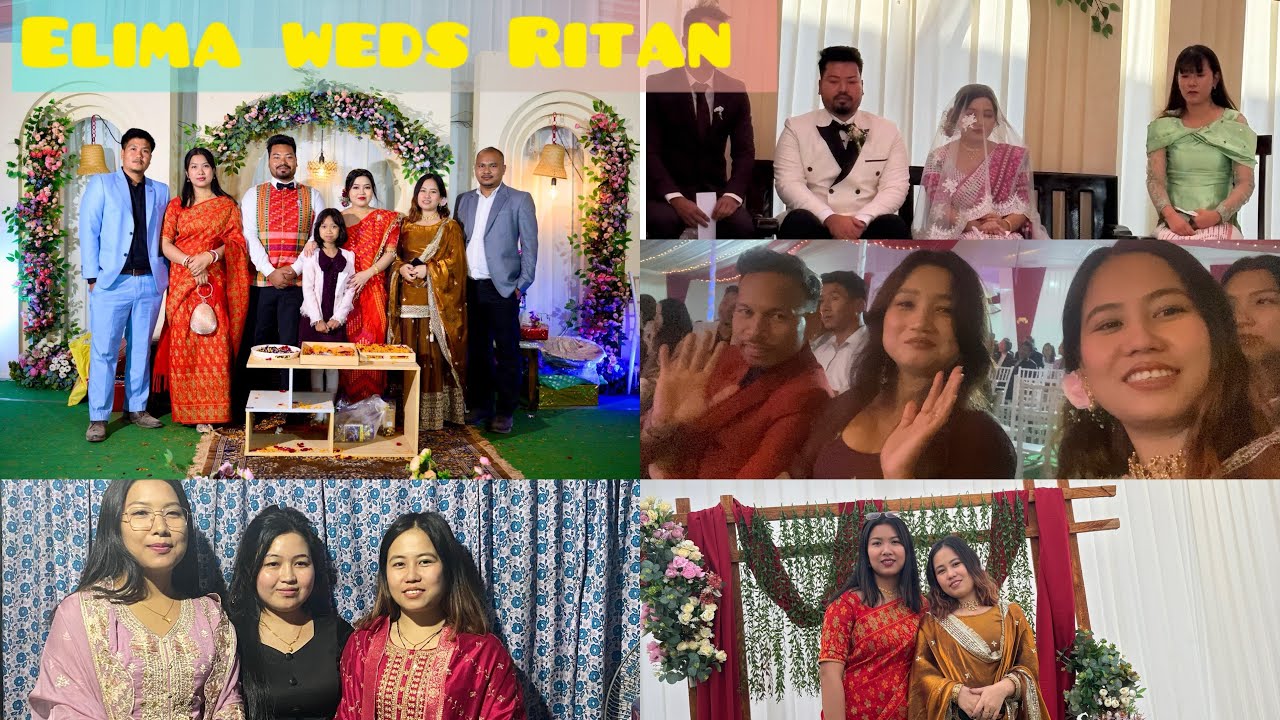 Elima & Ritan wedding 🌸🎉✝️ || Ani Bwprangjwk ni kailai panda