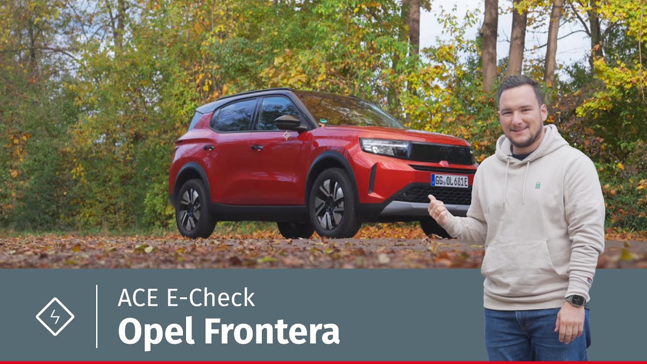 Unter 30.000 € aber zu viele Kompromisse? Opel Frontera Electric im ACE Elektroauto-Check