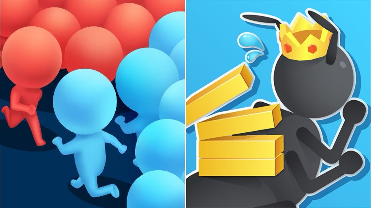 Count Master 3D Vs Tiny Run🎱🧿🔵Walkthrough Android/IOS Gameplay H1R