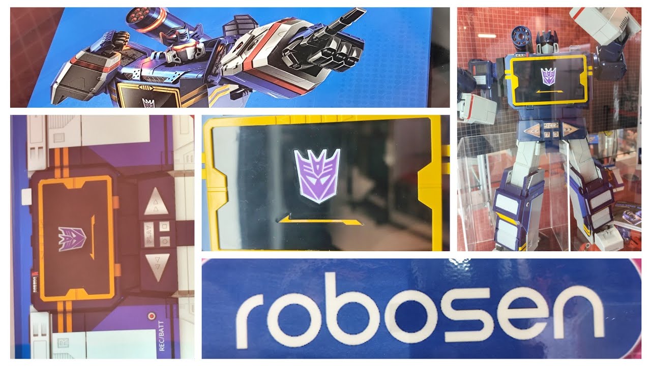 Robosenトランスフォーマー フラッグシップサウンドウェーブ Flagship Soundwave