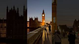 Unos segundos en Londres… imposible tener una foto del Big Ben sin gente 📸✨ #uk #londres #bigben