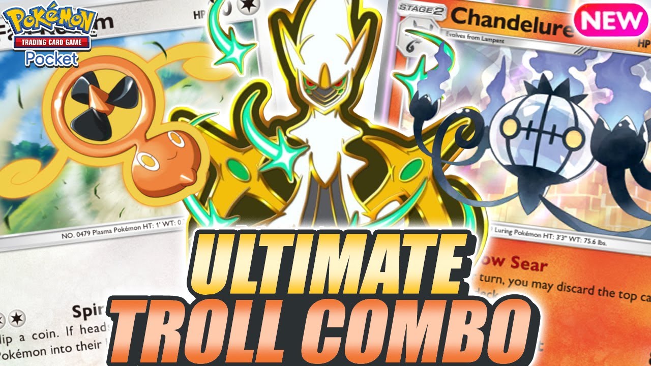 CHANDELURE & ROTOM Deal Emotional Damage to Your Opponent ! - Pokemon TCG Pocket