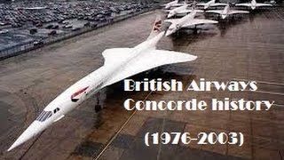 Fleet History - British Airways BAC/Aérospatiale Concorde (1976-2003)
