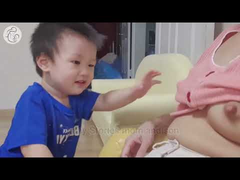 Tutorial menyusui anak 20 bulan @breastfeeding anak nenen