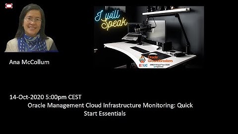Oracle Management Cloud Infrastructure Monitoring Quick Start Essentials