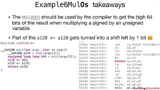 Arch1005: RISC-V Assembly 11 MulDivRem 06 Example6Mul.c 2