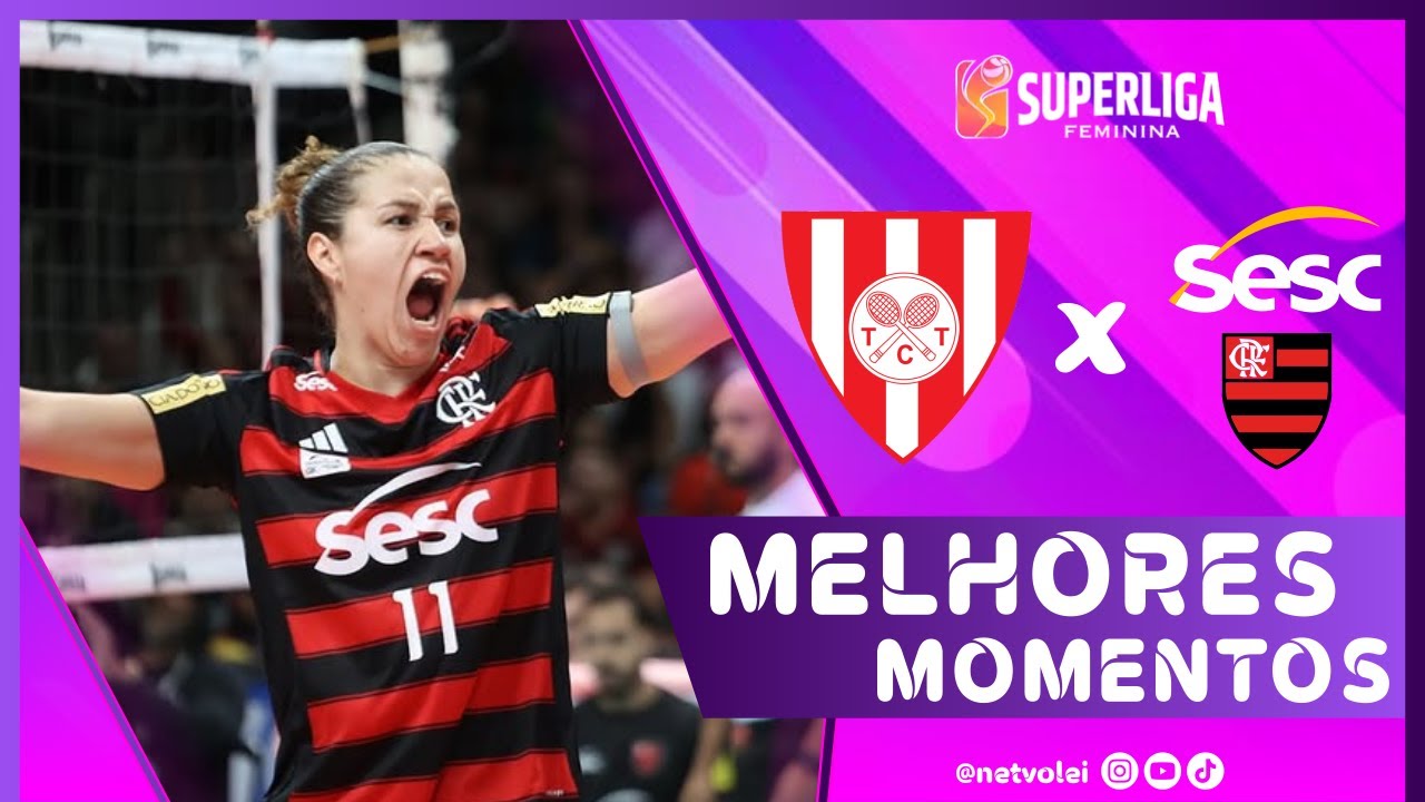TIJUCA vs FLAMENGO | Melhores Momentos | Superliga Feminina 25/26