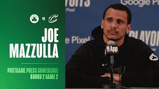 Joe Mazzulla Postgame Press Conference | Round 2 Game 2 vs. Cleveland Cavaliers