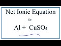 Net Ionic Equations and Spectator Ions