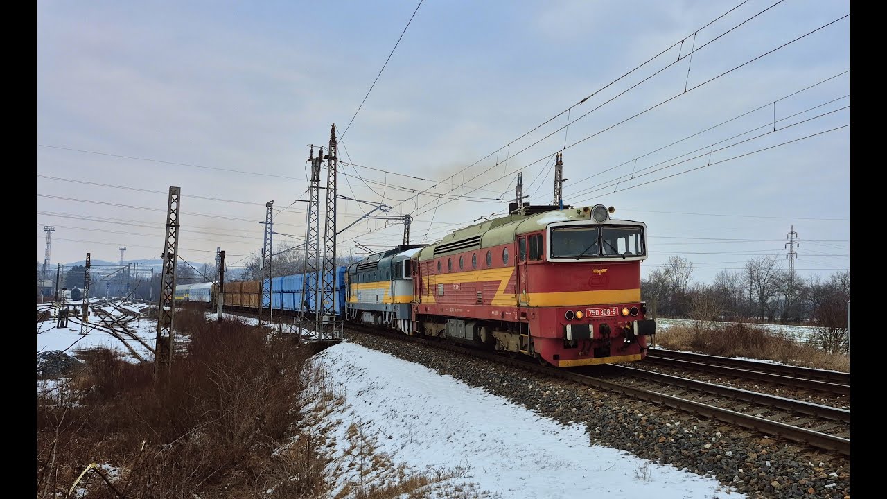 753 301-1 převoz z Ústí nad Labem na Čáslavskou Muzeální Dráhu po odkoupení od ČD Cargo a.s.