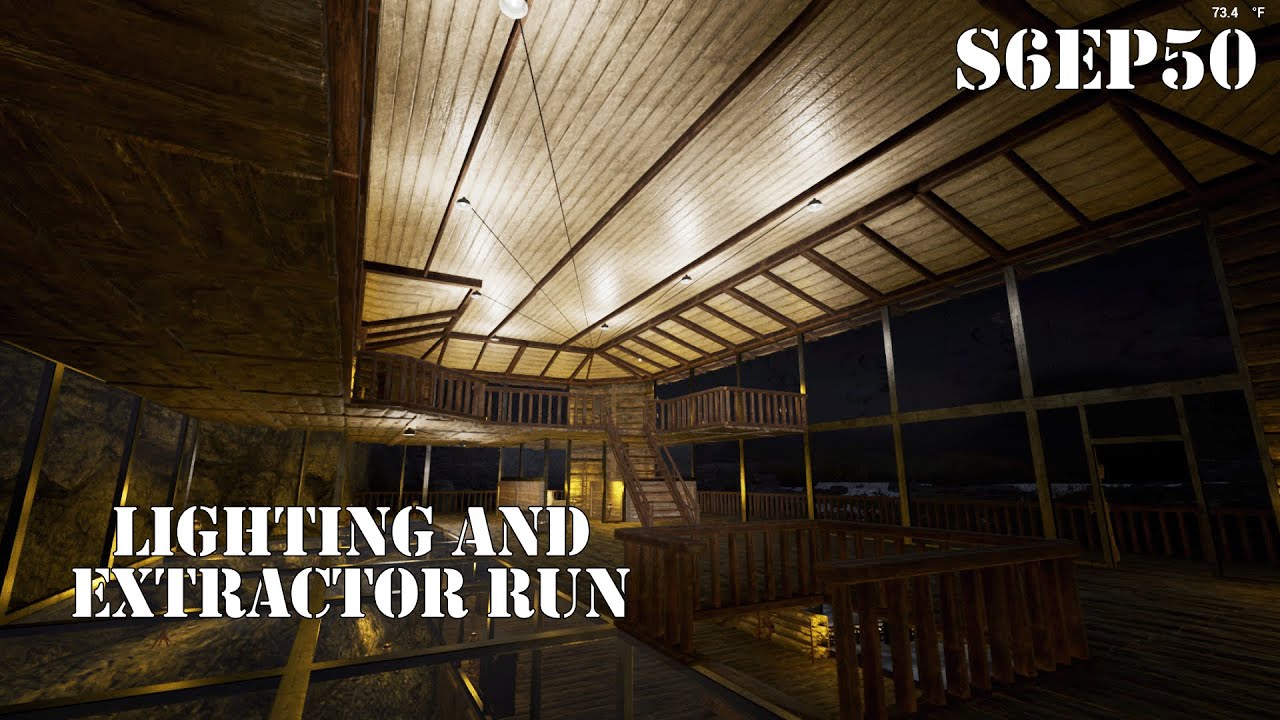 More Main Base Lights, Shale Extractor Run & Selling Stuff! The Infected Gameplay S6EP50